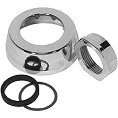 SLOAN 1-1/4" SPUD COUPLING ASSEMBLY CHROM ESCUTCHEON/NUT