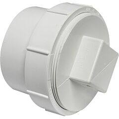 4" S/D FITTING CLEAN OUT  ADAPTER WITH PLUG 414274BC