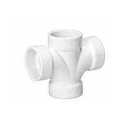 1-1/2 PVC SCH40 DOUBLE TEE CROSS