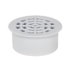 4" PVC DROP IN FLOOR DRAIN PLS GRID PIPE FIT 845-4P