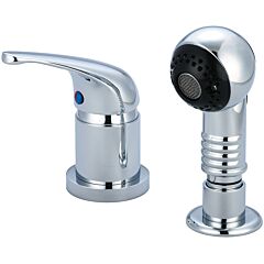 1 HANDLE SHAMPOO BOWL FAUCET W/ SPRAY CENTRAL BRASS