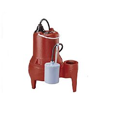 LIBERTY LE51A SEWAGE EJECTION PUMP 1/2HP, 2" DISCHARGE