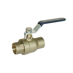 1-1/2" IMPORT CXC FULL PORT BALL VALVE COPPER LF