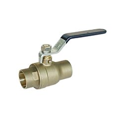 2" IMPORT CXC FULL PORT BALL VALVE COPPER LF