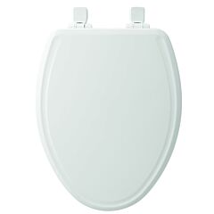 TOILET SEAT BEMIS EL WHISPER CLOSE EASY CLEAN BISCUIT