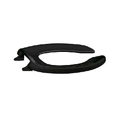 CENTOCO BLACK ELONGATED OFLC TOILET SEAT PLASTIC
