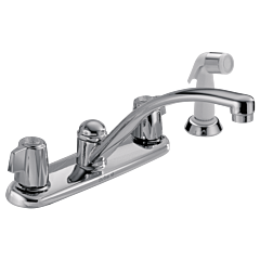 DELTA DELEX Classic Two Handle Kitchen Faucet with