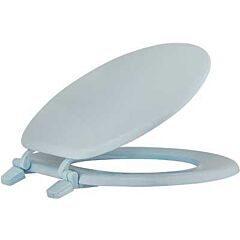 DRES BLUE RF WOOD TOILET SEAT
