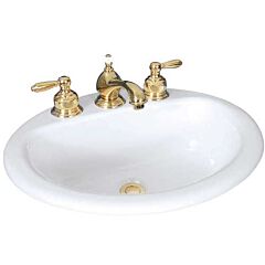 MANSFIELD 19 X 16 LAV BONE 251 4' CENTER ALTO