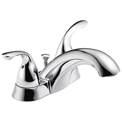 DELTA CLASSIC: TWO HANDLE CHROME