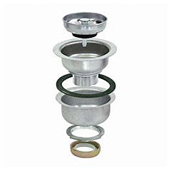 DOUBLE CUP SS SINK STRAINER 30017/ 7515