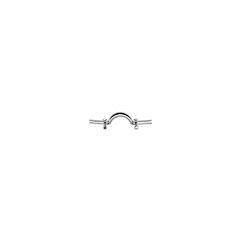 4"" RISER CLAMPS GALVANIZED 6200-0400EG