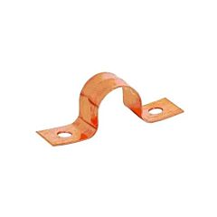 1-1/2" (CTS) COP 2-HOLE STRAP CLAMP