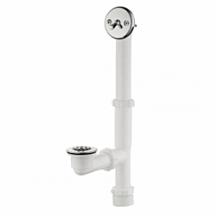 1 1/2" PVC TUB TRIP WASTE & OVERFLOW ASSEMBLY