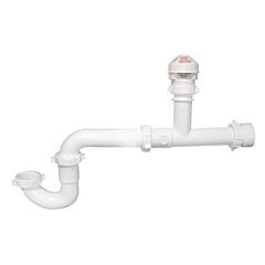 OATEY 1.5"" SURE VENT AIR ADMITTANCE VALVE 6DFU CAPACITY W/TUBULAR P-TRAP & TEE
