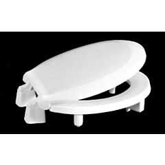 CENTOCO ROUND CLOSED FRONT W/COVER 3"" LIFT ADA TOILET SEAT