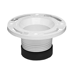 OATEY TWIST-N-SET PVC CLOSET FLANGE OATEY 4"
