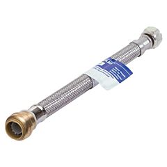 3/4 FIP X 3/4 PUSH FIT 18"" SS SUPPLY LINE