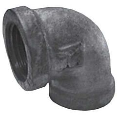 1-1/4 X 1/2 BLACK REDUCING 90 ELBOW