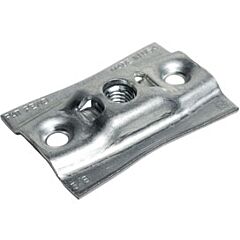 3/8" GALVANIZED CEILING PLATE  
