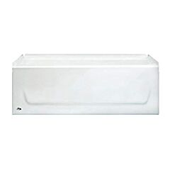 BOOTZ 54"" LH WHITE BATH TUB STEEL 4 1/2 FOOT KONA
