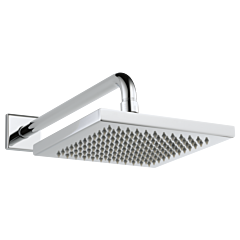 DELTA UNIVERSAL SQUARE RAIN CAN SHOWER WITH ARM 16