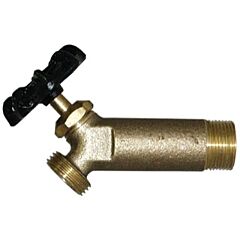 3/4"" WATER HEATER DRAIN LONG BRASS