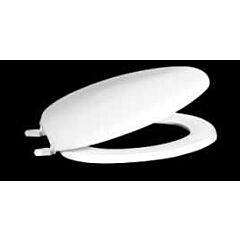 CENTOCO #600 BISCUIT ELONGATED TOILET SEAT PLASTIC CLOSED FRONT