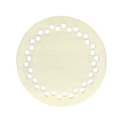 6 BELL TRAP STRAINER COVER PVC