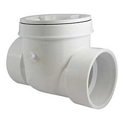 6"" CAN PLAS BACKWATER VALVE