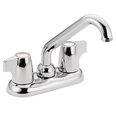MOEN 2 HANDLE LAUNDRY FAUCET CHROME