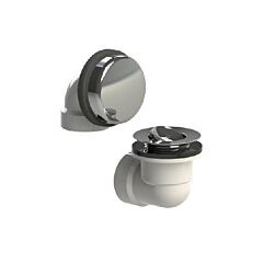 WATCO 901-PF-PVC-CP HALF KIT BATH WASTE CP