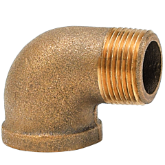 1/4" ST. 90' ELBOW BRASS