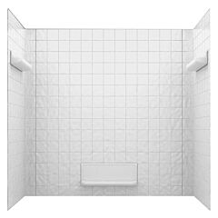 SWAN TUB WALS TILE PATTERN