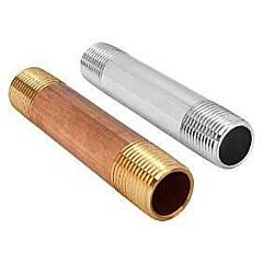 1/2" X 4 1/2" NIPPLE BRASS