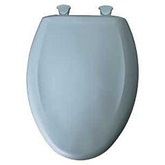 TOILET SEAT ELONG PLST CERULEAN BLUE