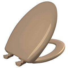 TOILET SEAT ELG PLST MEX SAND, SANDALWOOD