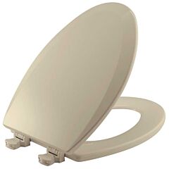 TOILET SEAT ELONGATED BONE WOOD EASY CLEAN EL