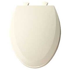 TOILET SEAT ELG EASY CLEAN WOOD BISCUIT
