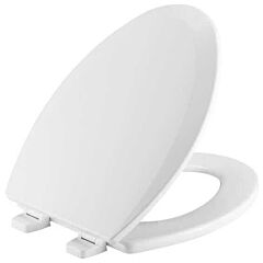 TOILET SEAT BEMIS EL CFWC TO TITE STAY TITE ADJ HINGE WHITE TOILET SEAT