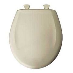 TOILET SEAT BEMIS RF WHISPER CLOSE EASY CLEAN PLASTIC BONE