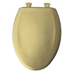 TOILET SEAT RND PLST HVST GOLD