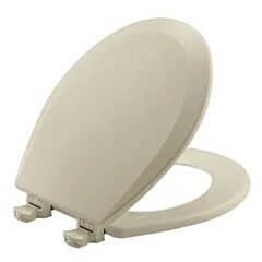 TOILET SEAT RND EC SHL MWD BONE