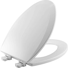 TOILET SEAT RND EC WAVE MWD WHT