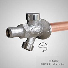 PRIER C-244-D-08 WALL HYDRANT