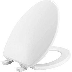 CENTOCO 800TM BONE ELONGATED HEAVY DUTY PLASTIC TOILET SEAT