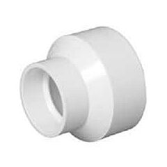 8" x 12", Hub x Hub, Schedule 40, PVC-DWV, Increaser