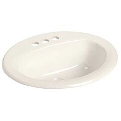 MANS 17 X 20 BISCUIT CHINA LAV DROP-IN #237