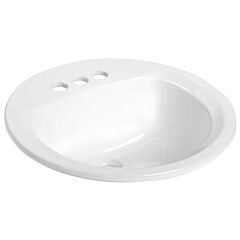 MANSFIELD 19" LAV WHITE 249 4' CHINA MAVERICK