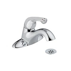 DELTA SINGLE HANDLE CHROME CENTERSET